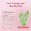 Skin Gym Jade Facial Workout Set with Roller & Gua Sha – Facial Massage & Tension Relief Kit