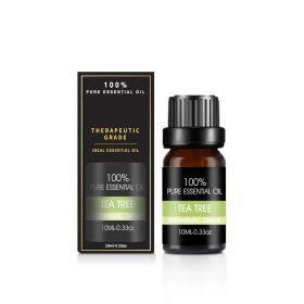 Organic Essential Oils Set Top Sale  Natural Therapeutic Grade Aromatherapy Oil Gift Kit For Diffuser (Option: Tea tree oil)